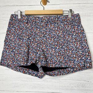 Gap Shorts Womens Size 10 Floral Ditsy Chino 3" Cotton Blend Spring Summertime